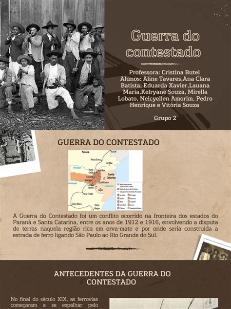 Consequencias Guerra Do Contestado - Guerra do Contestado: Causas e Consequências | PDF | Conflitos | Brasil