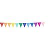 LOVENJOY 2 Assembled Rainbow Bunting Banners Felt Fabric For Rainbow