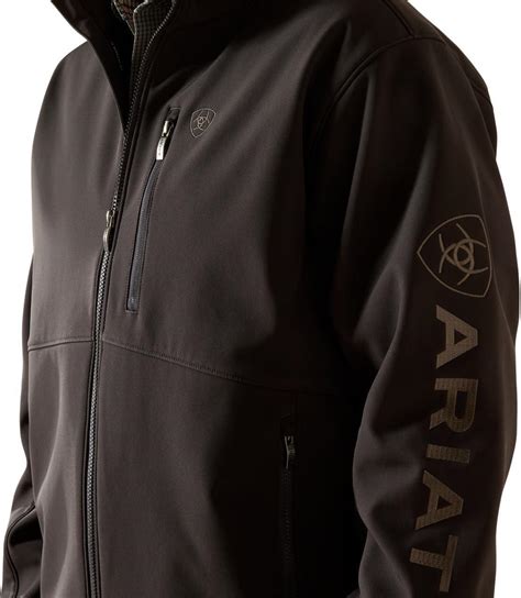 Ariat Mens Logo Softshell Jacketphantom Ariat