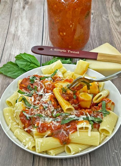 Easy Marinara Sauce Recipe A Simple Tweak