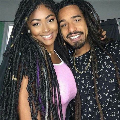 Dread Couple Pinterest © Sugarndspice49 Cool Hairstyles Beauty