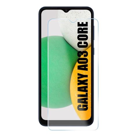 Capa Protetora Anti impacto Película de Vidro Para Samsung Galaxy A03