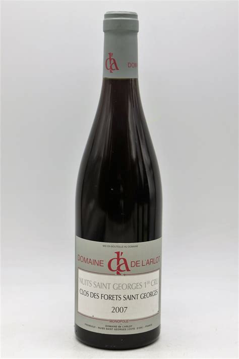 Domaine de l Arlot Nuits Saint Georges 1er cru Clos des Forêts Saint