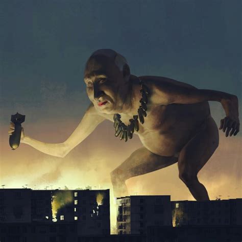 Nuclear Monster Naked Putin Became A Character In The Paintings Of A Ukrainian Artist Design