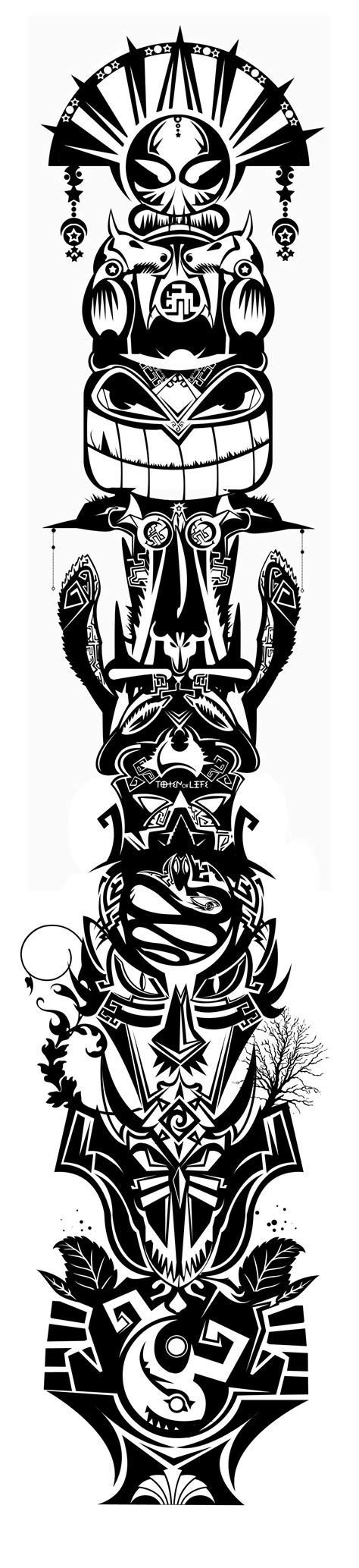 Totem Tattoo Designs Madscar Vision Pinterest Totem Tattoo