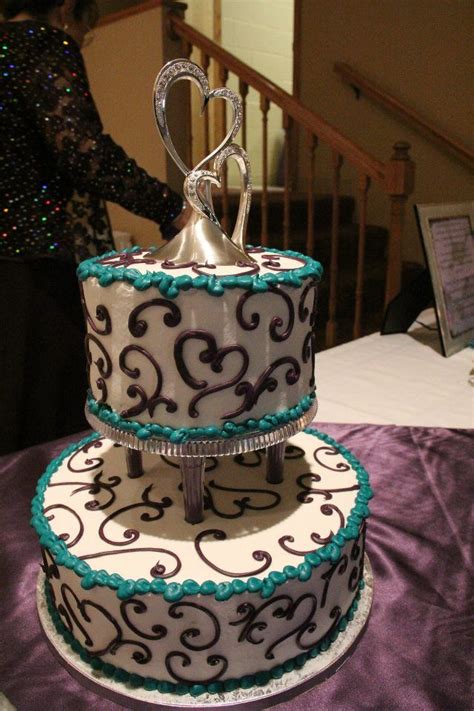 My Tiered Wedding Cake We Also Did Sheet Cakes And Mostly Served The