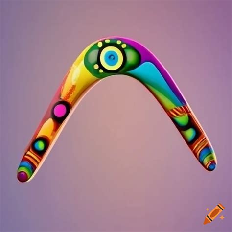 Colorful Boomerang