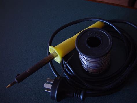 Free picture: soldering, iron, solder reel