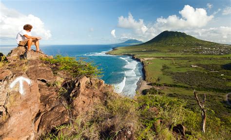 Boven National Park View of the Quill Volcano, St Eustatius