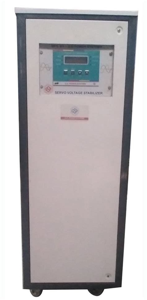 40 Kva 3 Phase Servo Voltage Stabilizer For Industrial At ₹ 46000 In