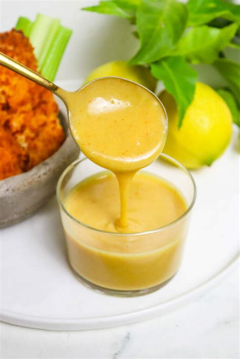 Easy Honey Mustard Dipping Sauce 5 Mins Food Faith Fitness