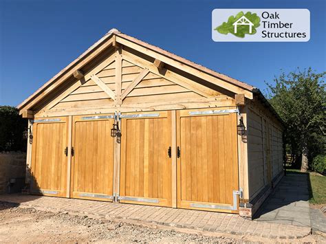 Solid Oak Garages Oak Timber Structures