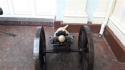 Enrique Colt Gatling Gun Pictures Taken By Me At The Museo