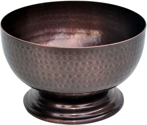 Amazon Bronze Decorative Bowl Hammered Brass With A Bronze Finish