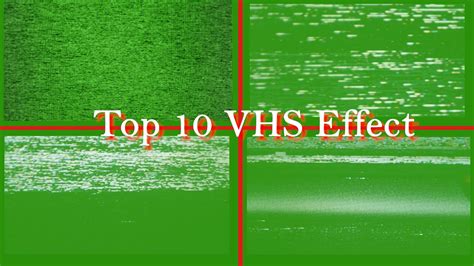 Top Vhs Green Screen Effect Free Youtube