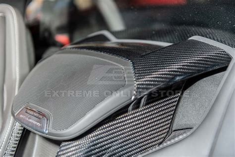 2020 2023 C8 Corvette Coupe EOS Carbon Fiber Interior Waterfall Upper