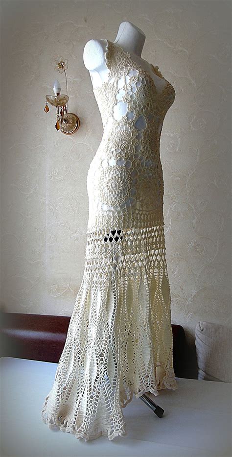 wedding dresses crochet 5
