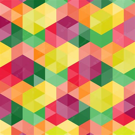 Free Vector | Colorful geometric background