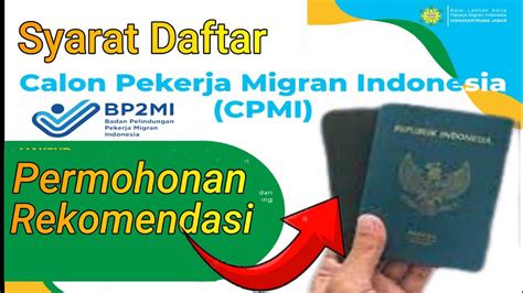 Syarat Daftar Rekomendasi Pasport II Kartu Kuning Online II Calon