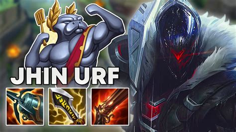 YOU CANT CATCH A 1000 MS JHIN IN URF Jhin URF League Of Legends