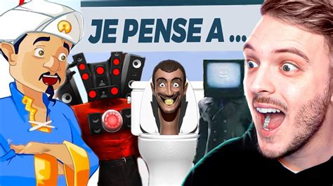 Akinator Trouve T Il Les Personnages De Skibidi Toilet Youtube