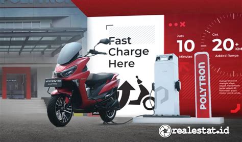 Polytron Hadirkan Fast Charging Station Untuk Mudahkan Pengguna Motor