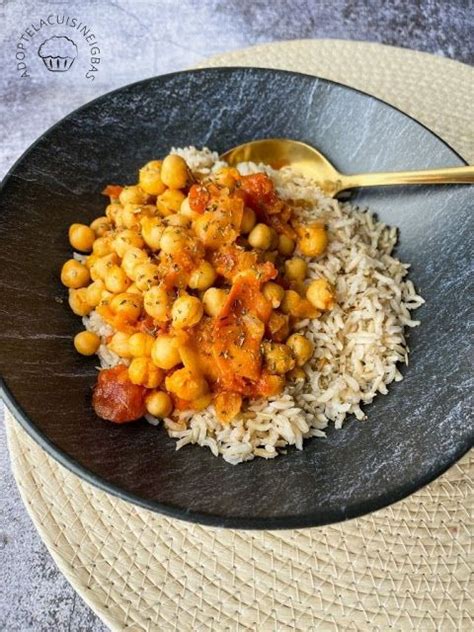 Curry De Pois Chiches Au Lait De Coco Recettes