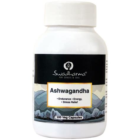 Swadharma Ashwagandha Capsule Uses Price Dosage Side Effects