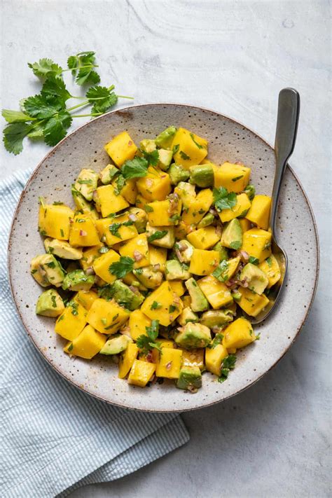 Avocado Mango Salad Recipe Cart