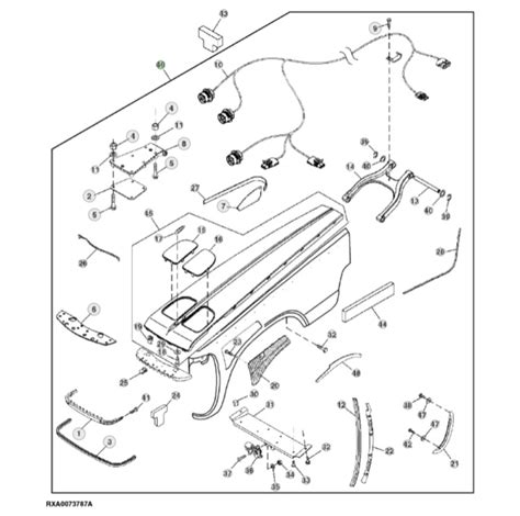 John Deere 8120 8220 8320 8420 8520 Complete Hood Assembly