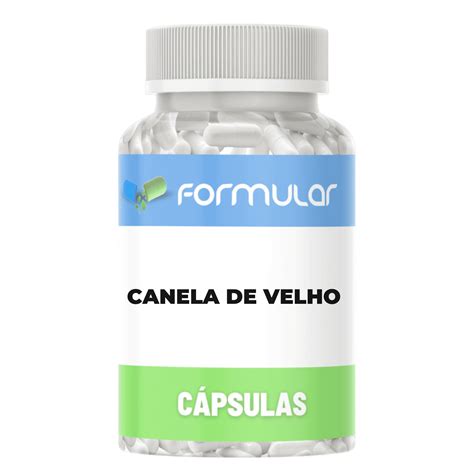 Canela De Velho 500Mg 60 Cápsulas