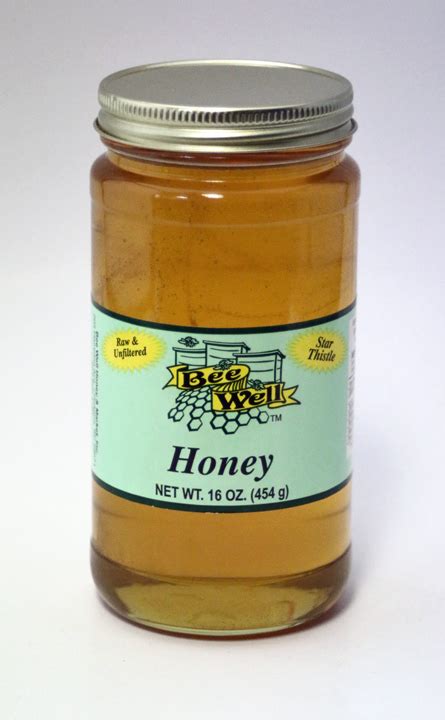 Star Thistle Honey | Bee Well Honey Farm