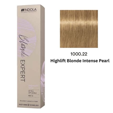 Indola Permanent Color Blonde Expert Highlift Blonde Intense Pearl Ml Hairshop Mk