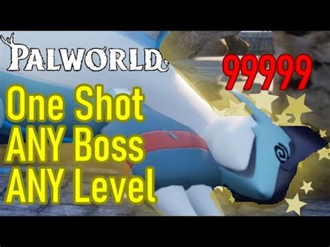 Kibbles Gaming: One Shot ANY Palworld Boss at Level 2, Best Boss Glitch ...