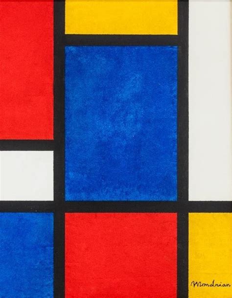 Piet Mondrian Dutch De Stijl Oil on Canvas | #3917894339