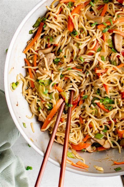 Yakisoba Noodles Recipe The Forked Spoon