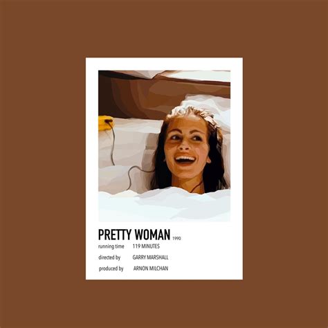 Pretty Woman Illustration Film Poster - Etsy