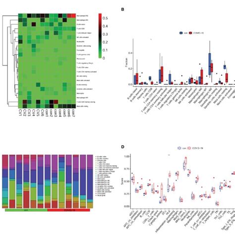 Immune Landscape In The Brain Of Covid 19 Patients A Immune Cell