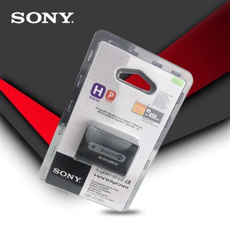 Sony Original NP FH50 NP FH50 Camera rechargeable Battery HX100 A230 ...