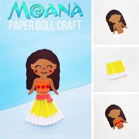 Moana Paper Craft (with Video) ⋆ Sugar, Spice and Glitter