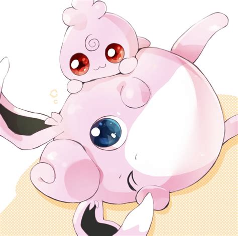 Wigglytuff And Igglybuff Pokemon Drawn By Asakirirokuyu Danbooru