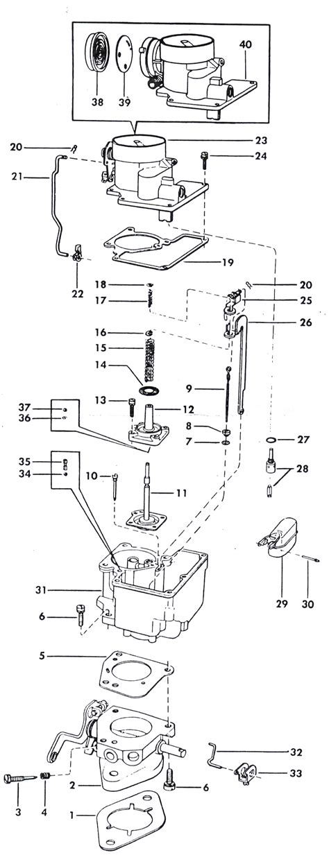 Carter 1 Barrel Carburetor Diagram | Hot Sex Picture