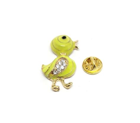 yellow duck enamel pin cute  quirky finox