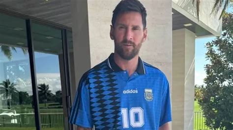 La Historia DetrÁs De La Camiseta “retro” De La Selección Con La Que Lionel Messi Hizo Explotar