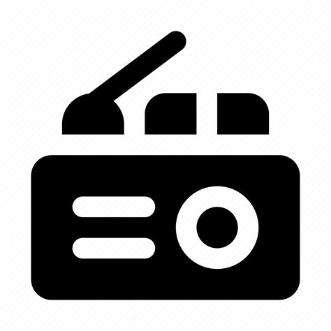 Radio Antenna Radios News Transistor Icon Download On Iconfinder