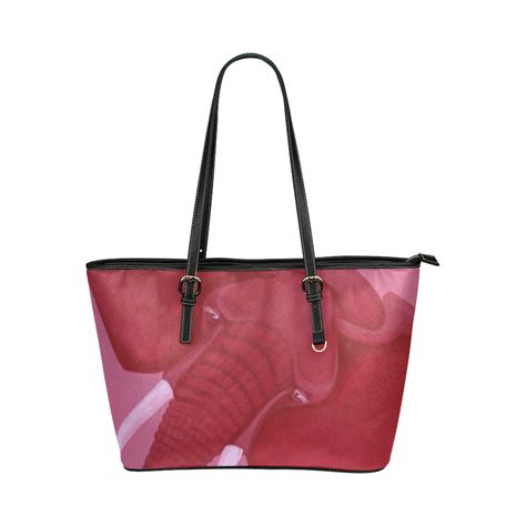 Crimson Elephant Leather Tote Bagsmall Model 1651 Id D837762