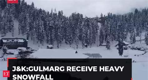 J K Gulmarg Higher Reaches In Valley Receive Heavy Snowfall The