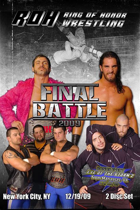 ROH Final Battle 2009 Posters The Movie Database TMDB