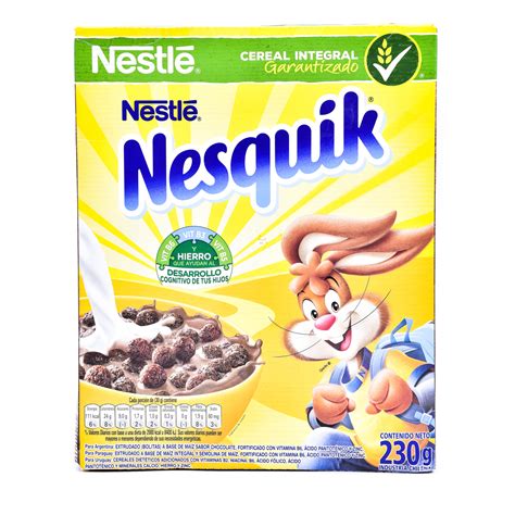 Cereal Chocolate Nesquik 230gr Nestle Cja Supermercados Stock