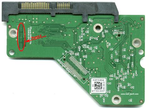 WD10EZRX-00A8LB0 2060-771824-008 REV P1 771824-608 AE 771824 WD10EZRX 3 ...